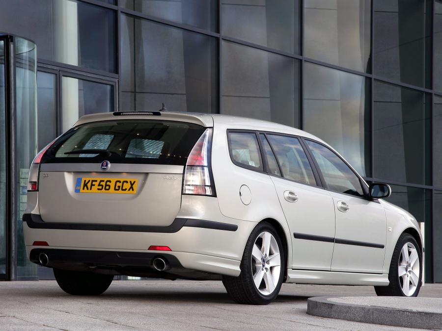  Saab 9-3 Aero SportCombi 2006 года  (UK) (фото 3 из 7)